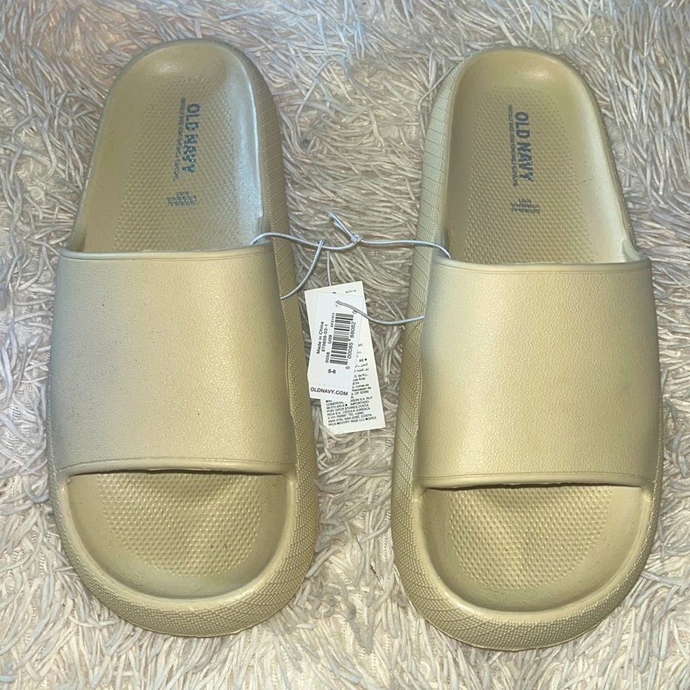 Old Navy Gender Neutral Big Kids Slides
